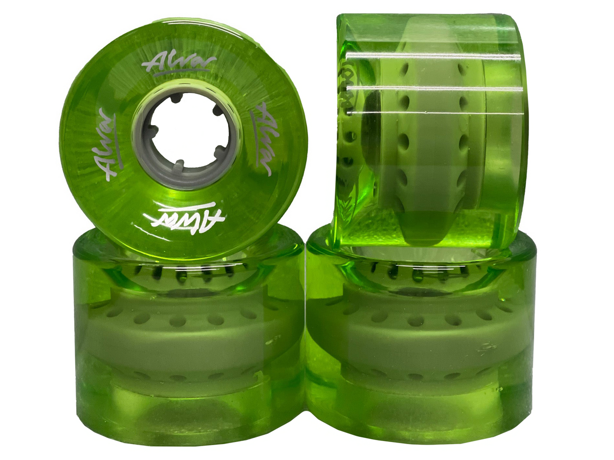 CRUISER WHEELS-CLEAR GREEN