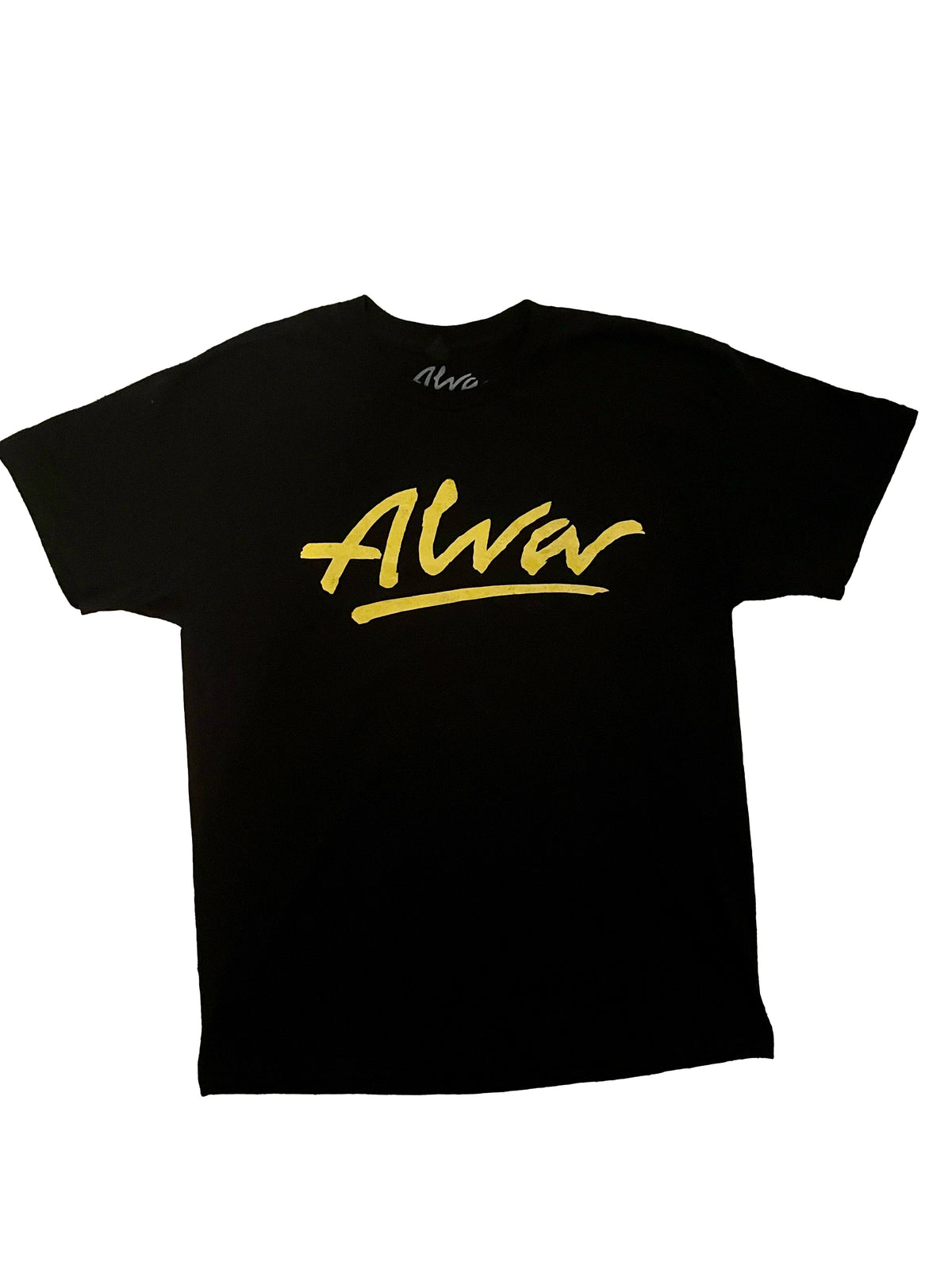 ALVA OG LOGO T-SHIRT BLACK-YELLOW