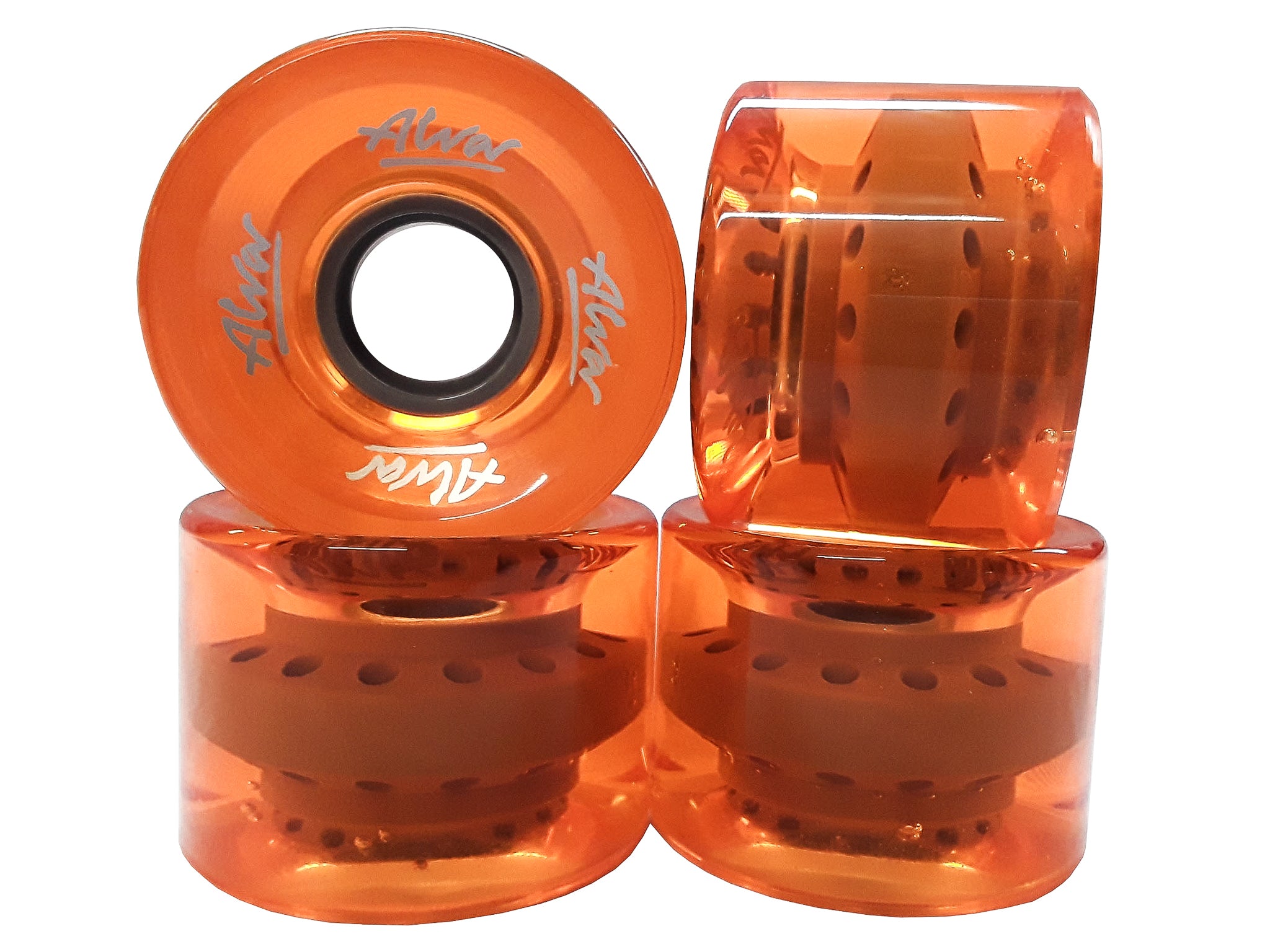 CRUISER WHEELS - CLEAR ORANGE – Alva-Skates.com CRUISER WHEELS - CLEAR ORANGE – Alva-Skates.com