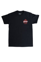 Load image into Gallery viewer, ALVA BLACK SCRATCH LOGO T-SHIRT
