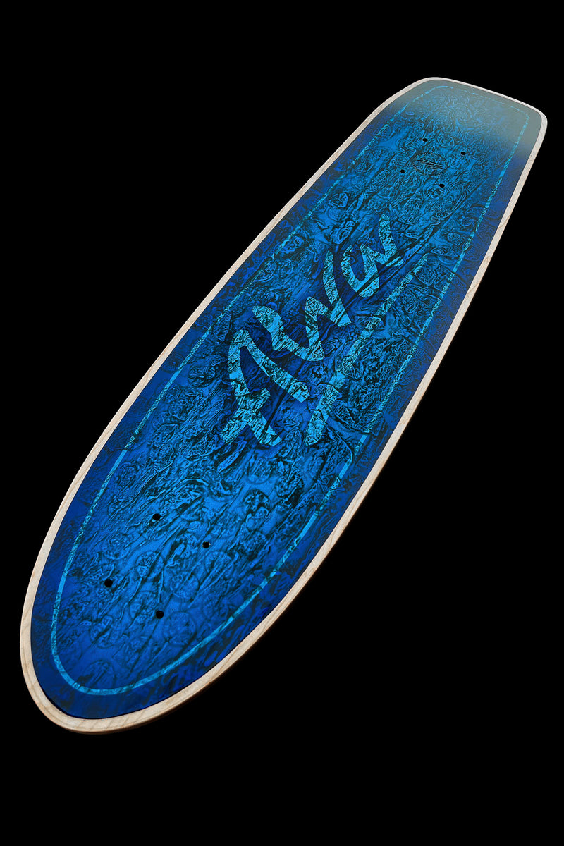 ALVA X MOETALLICA ONE OF A KIND ELECTRIC BLUE DECK #11