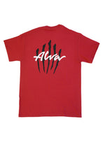 Load image into Gallery viewer, ALVA RED SCRATCH LOGO T-SHIRT
