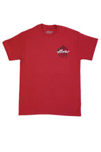 Load image into Gallery viewer, ALVA RED SCRATCH LOGO T-SHIRT
