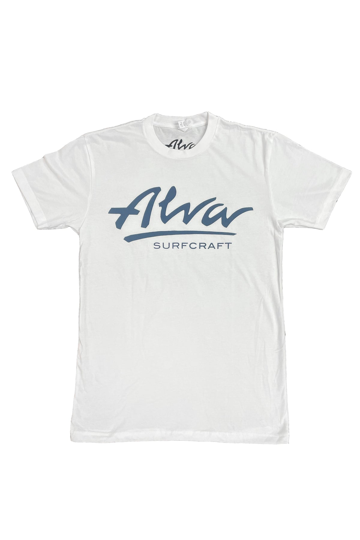 ALVA SURFCRAFT BLUE LOGO T-SHIRT