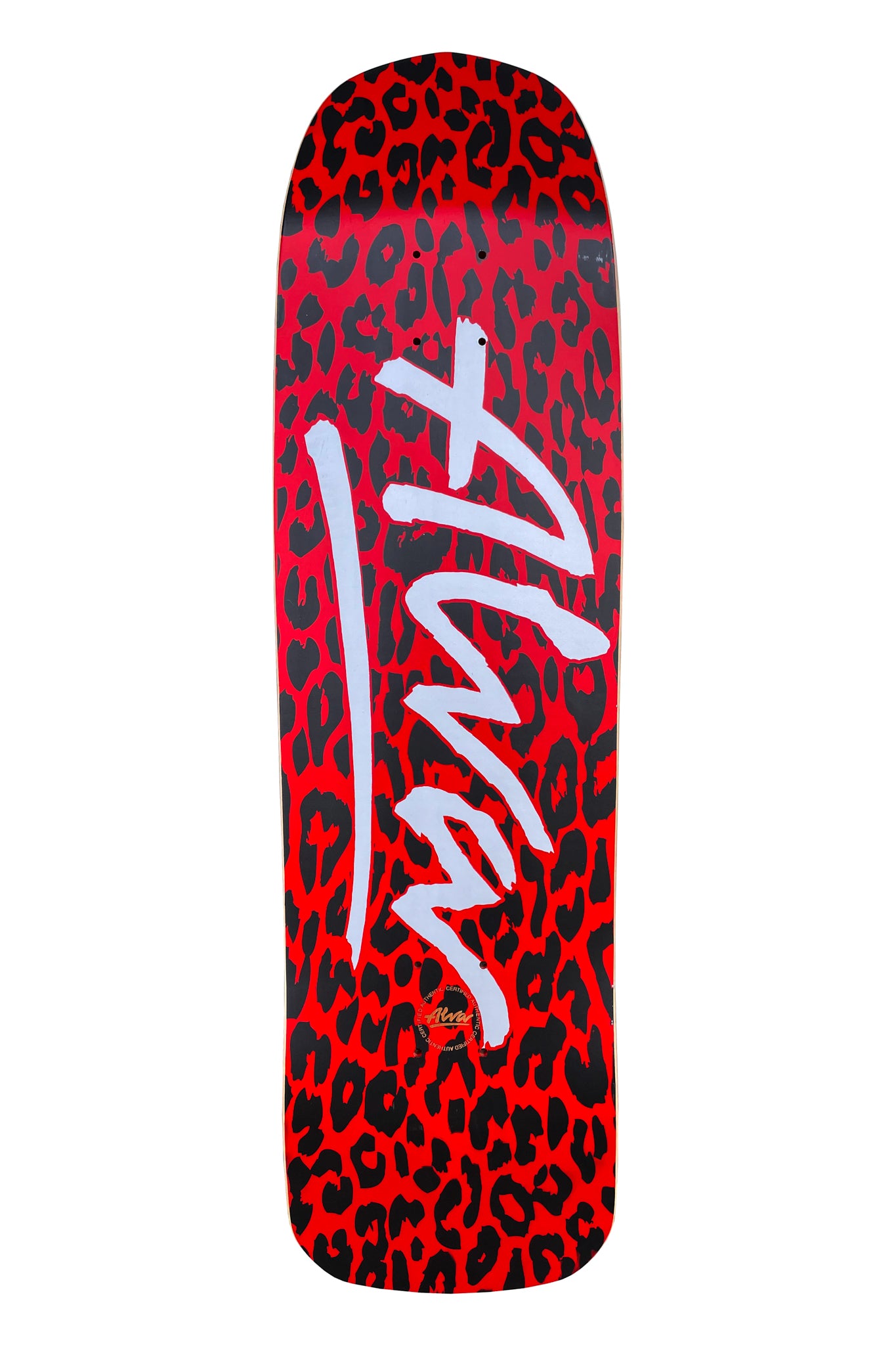 ALVA URBAN GUERRILLA DECK - RED – Alva-Skates.com