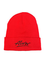 ALVA RED OG LOGO BEANIE – Alva-Skates.com