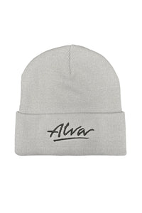 ALVA GREY OG LOGO BEANIE