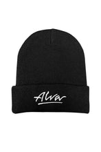 Load image into Gallery viewer, ALVA BLACK OG LOGO BEANIE
