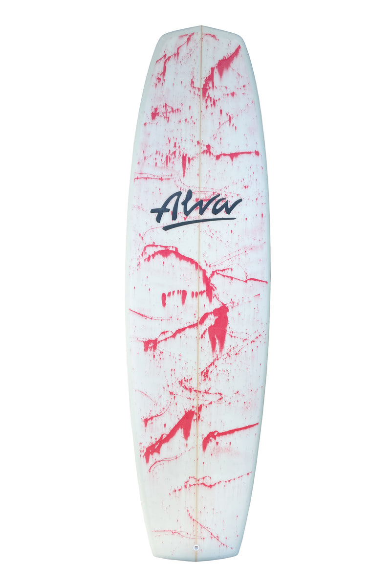 ALVA SPLATTER CHAMFERED EDGE SURFBOARD