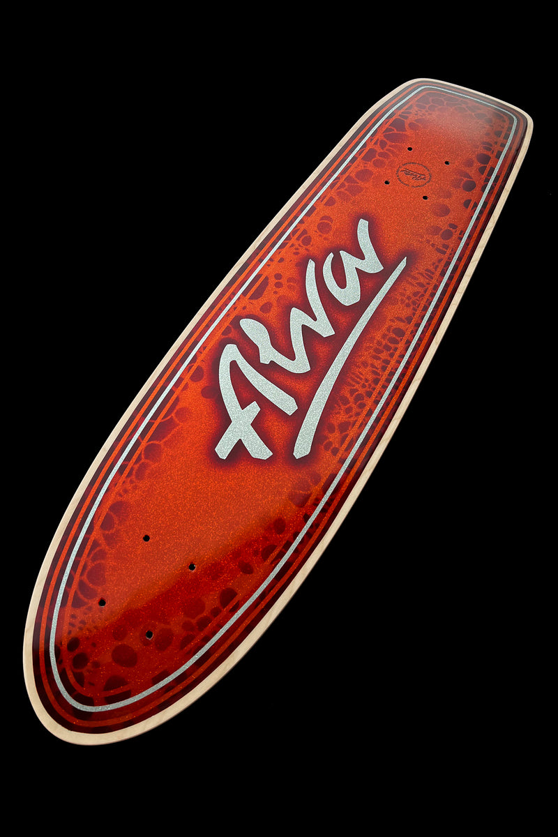 ALVA X MOETALLICA ONE OF A KIND METALLIC AMBER DECK #8