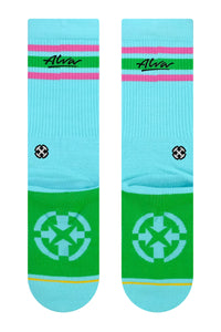 ALVA STRIPES MERGE4 SOCKS
