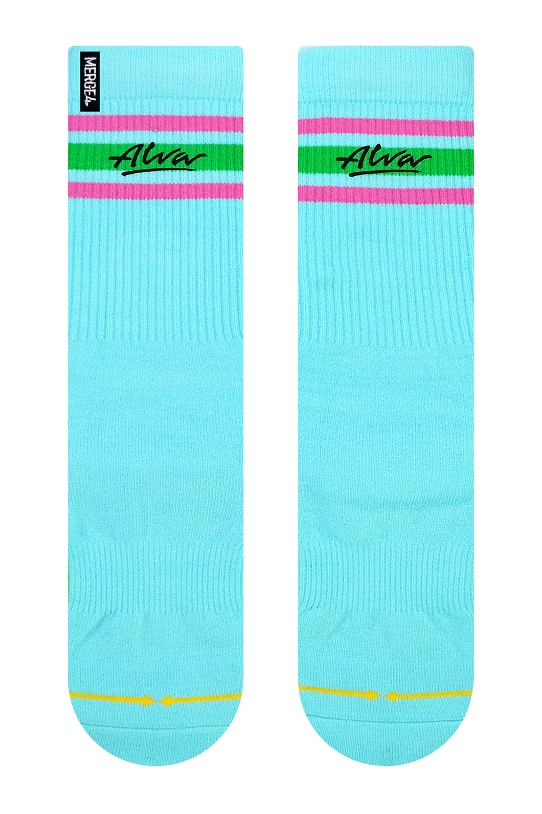ALVA STRIPES MERGE4 SOCKS