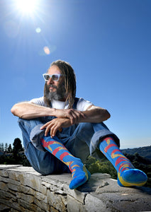 ALVA SPLATTER MERGE4 SOCKS