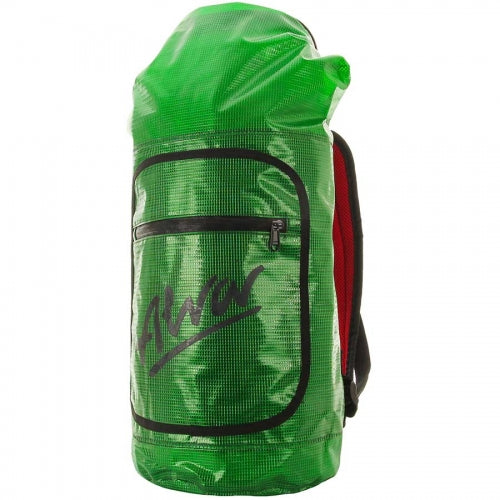 Wet/Dry Back Pack Bag Translucent Green