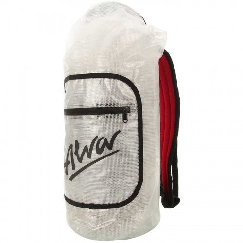 WET/DRY BACK PACK BAG - TRANSLUCENT WHITE